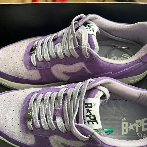 Bape shoes.